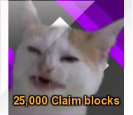 25000 Claim Blocks